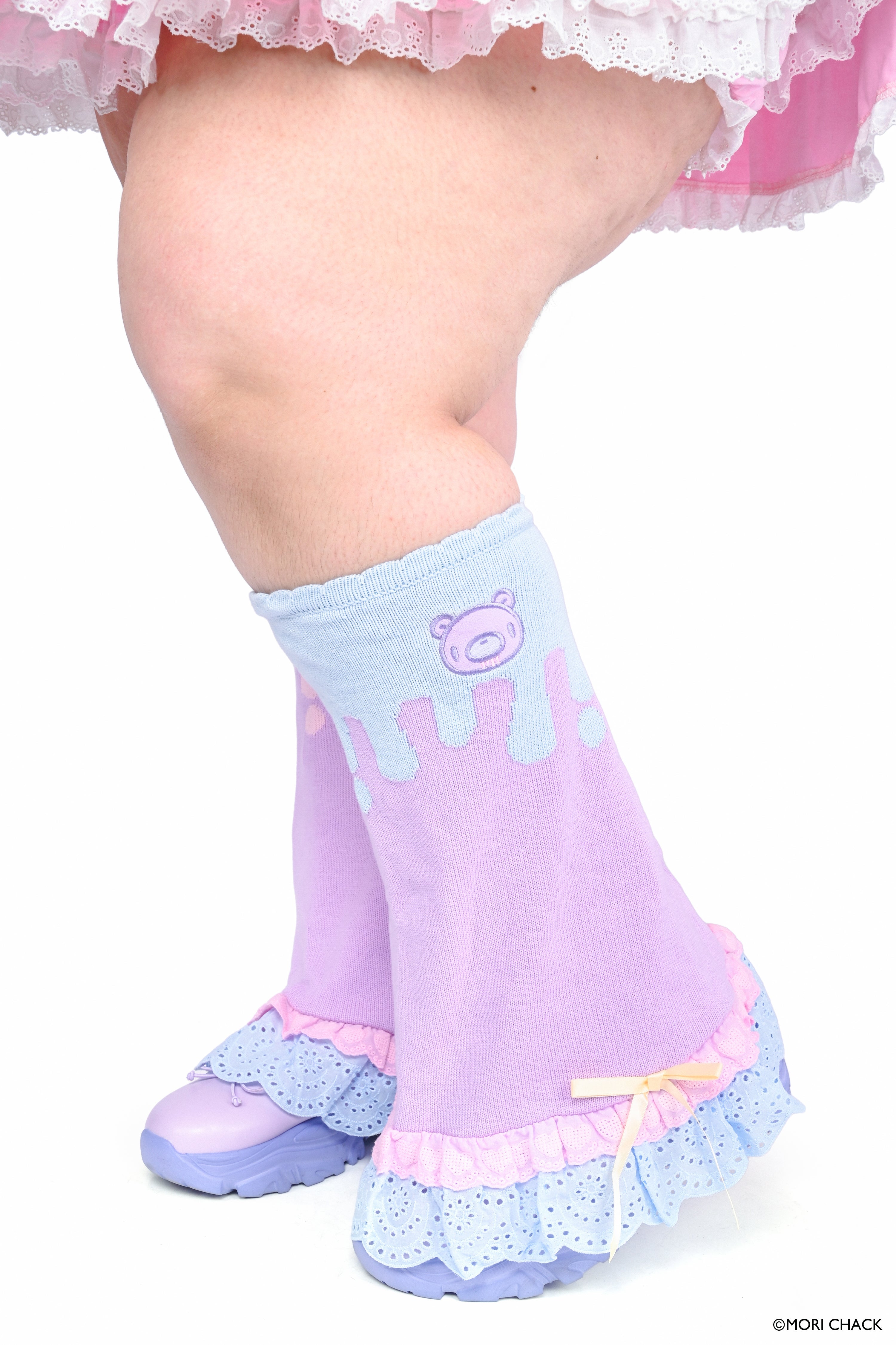 Gloomy Bear x My Violet  - Pastel Drip Legwarmers